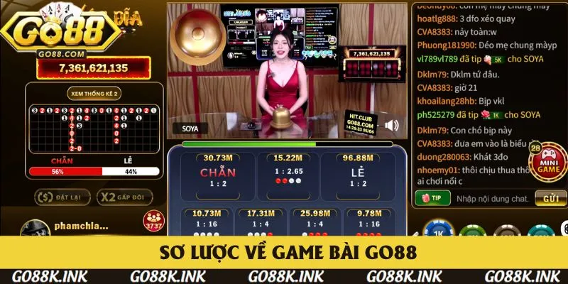Sơ lược các điểm đáng chú ý về sảnh game bài Go88 Sơ lược các điểm đáng chú ý về sảnh game bài Go88