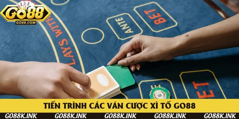 Tiến trình các ván cược cho Xì Tố Go88 Tiến trình các ván cược cho Xì Tố Go88